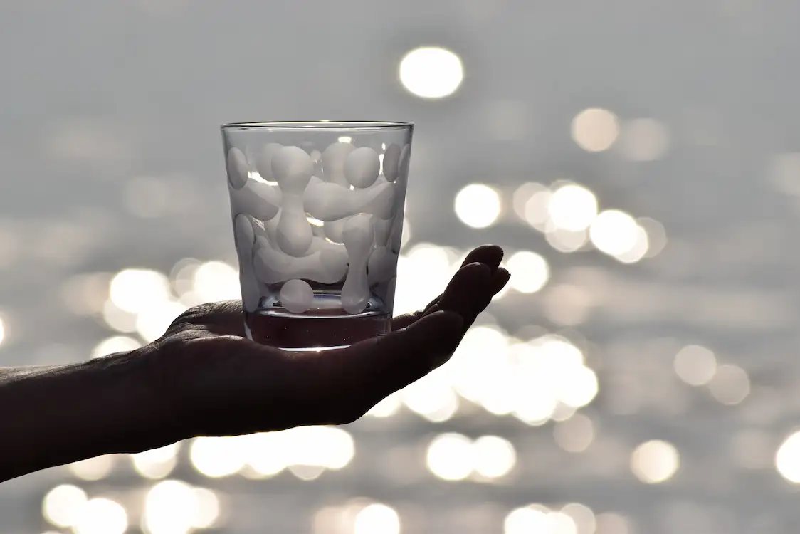 蒲田切子 東京ウォーターグラス 水鏡